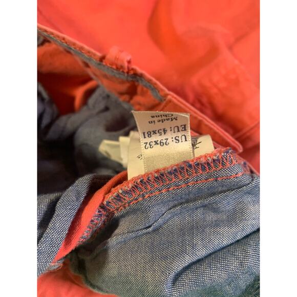 An Original Penguin Mens pink Chino pant size 29x32 - Picture 3 of 6